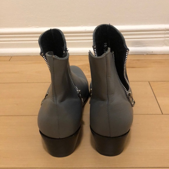 Grey ankle boots - Picture 3 of 3